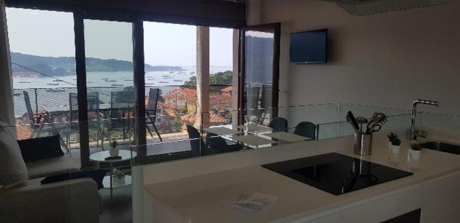 Mirador Ria De Aldan Apartamentos エクステリア 写真